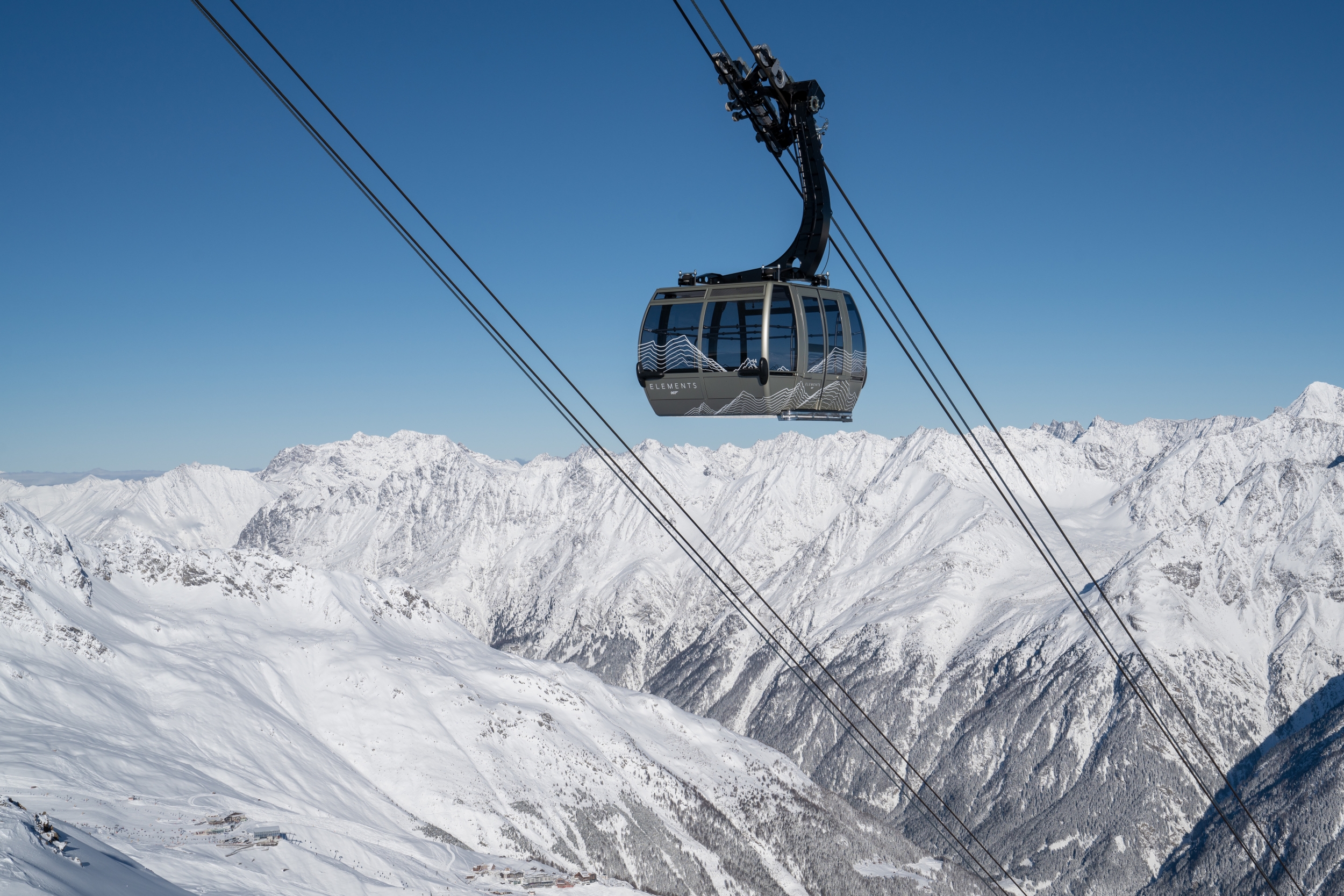 Gaislachkoglbahn Sektion 2 - 007 Elements Gondel