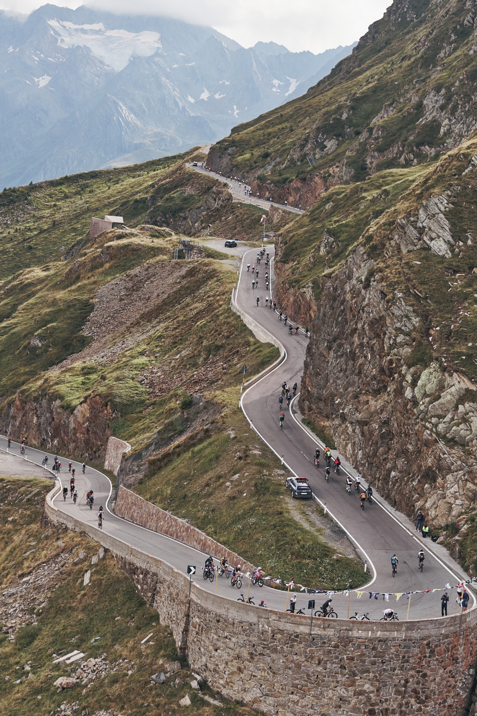 Der legendäre Ötztaler Radmarathon mit 5.500 Höhenmeter und 227 Kilometer