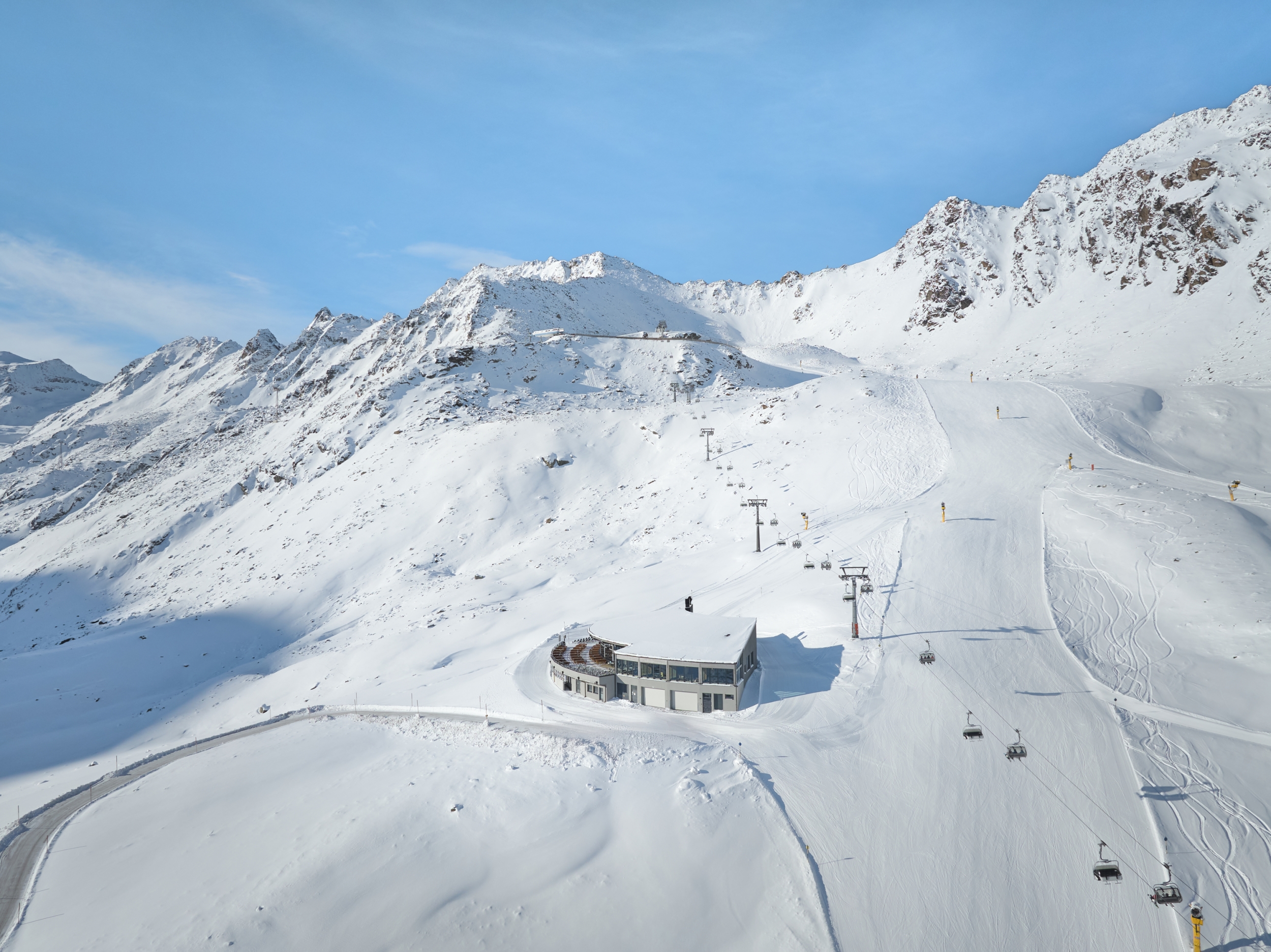 Restaurant Schwarzkogl in im Skigebiet von Sölden - hosted by AREA 47