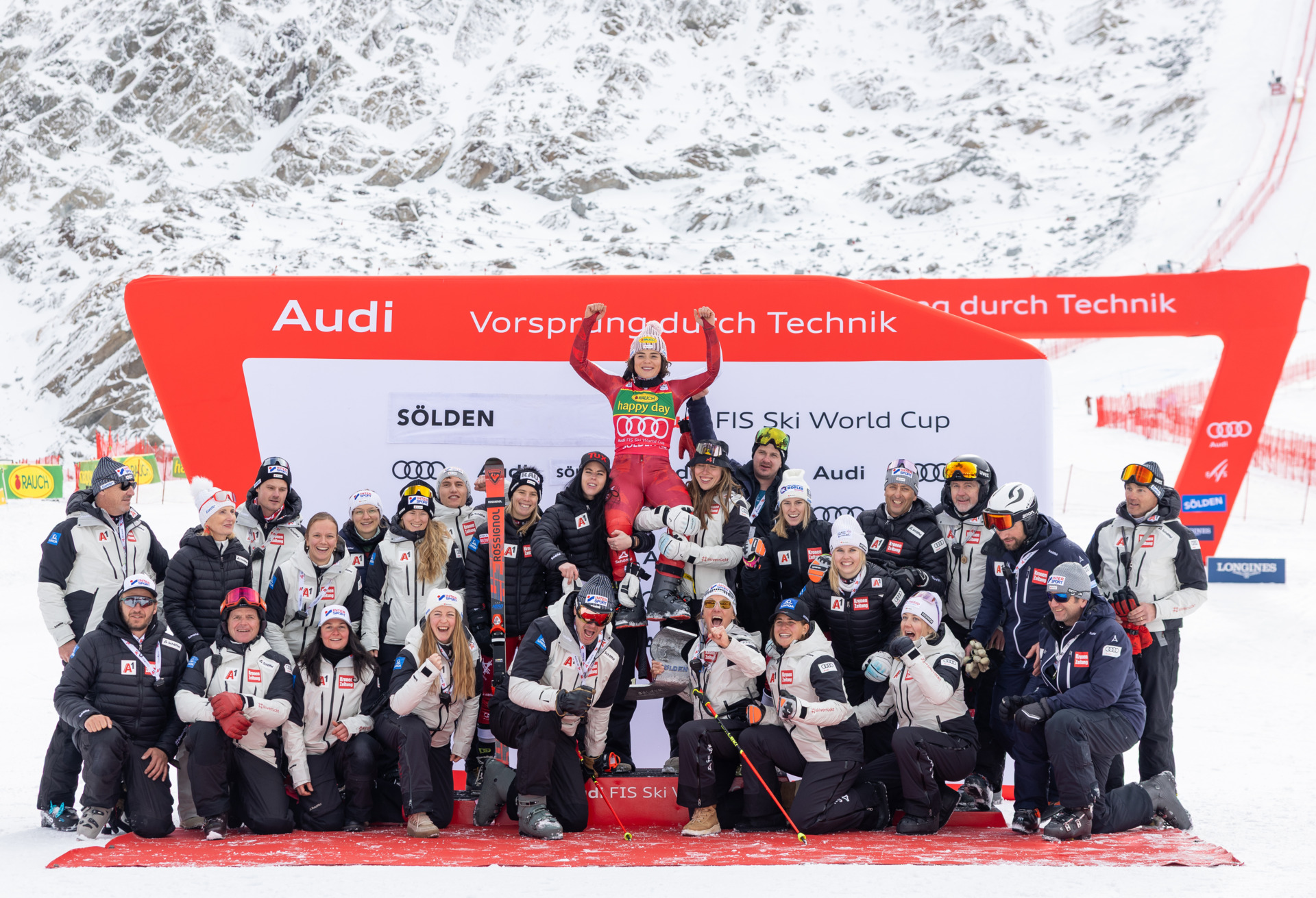 Sieger der Damen beim Skiweltcup-Opening in Sölden 2025 Sieger der Damen beim Skiweltcup-Opening in Sölden 2025