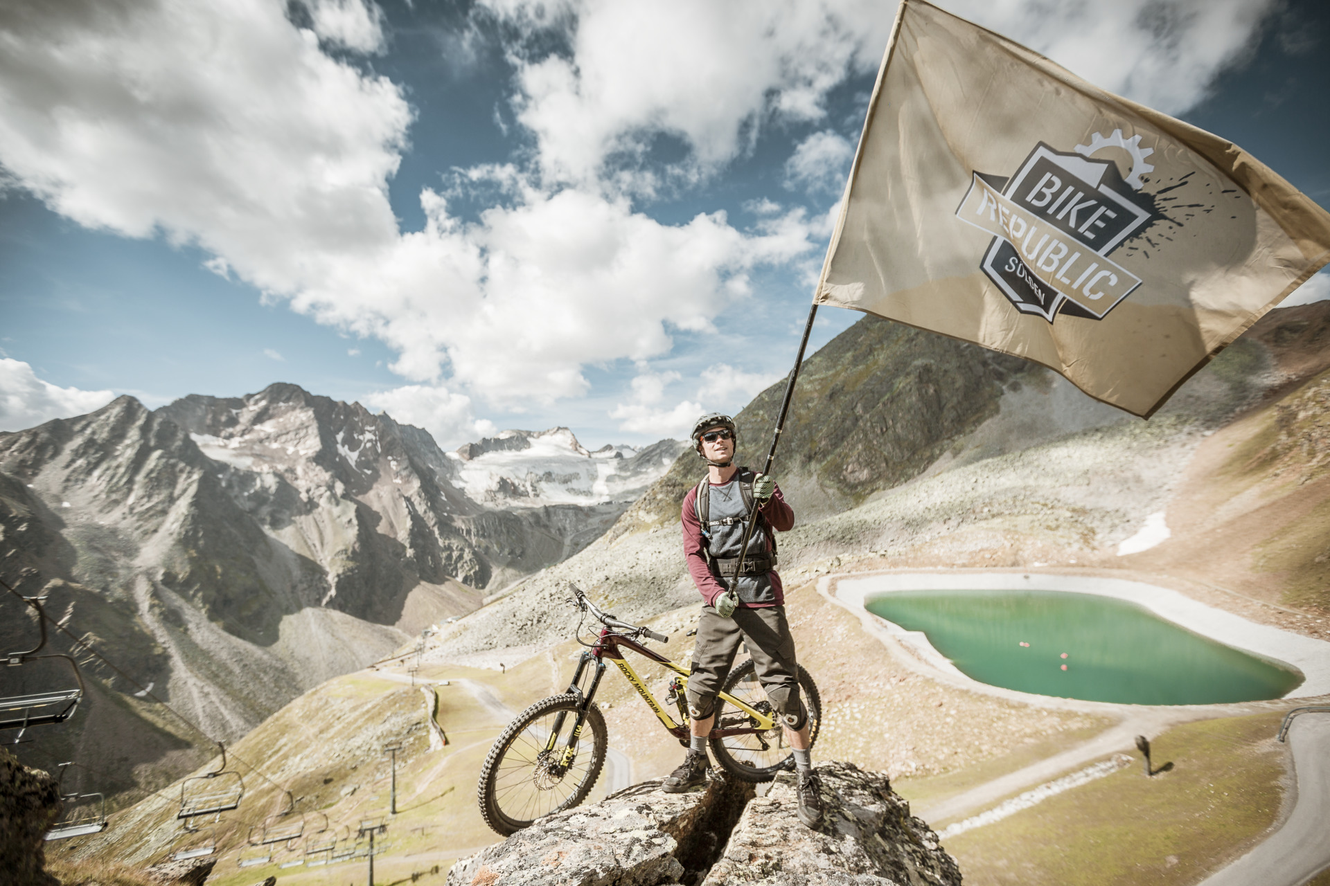 Nationalfeiertag in der Bike Republic Sölden