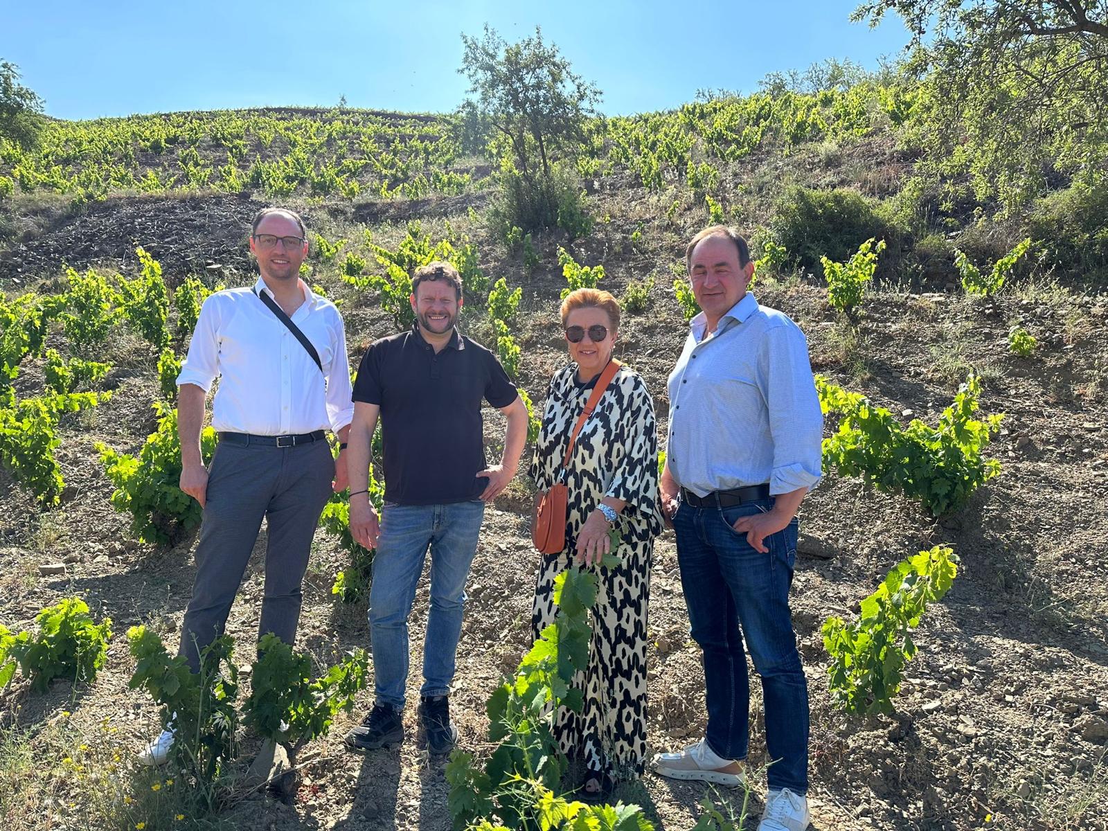 Besuch bei Vall Llach in Spanien im Juni 2024 - Weinhotel Das Central, Sölden